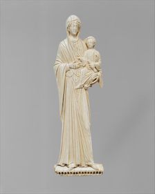 Icon with the Virgin and Child, Byzantine, mid-10th-mid-11th century. Creator: Unknown