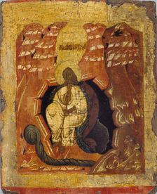 Icon of Elijah fed by a Crow, 15th-16th century (1401-1600)