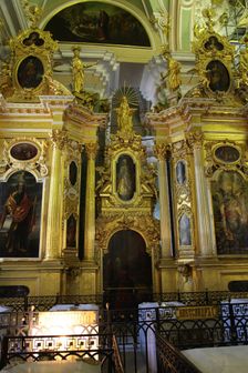 Iconostasis, Peter and Paul Cathedral, St Petersburg, Russia, 2011. Creator: Sheldon Marshall