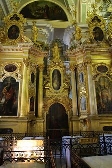 Iconostasis, Peter and Paul Cathedral, St Petersburg, Russia, 2011. Artist: Sheldon Marshall