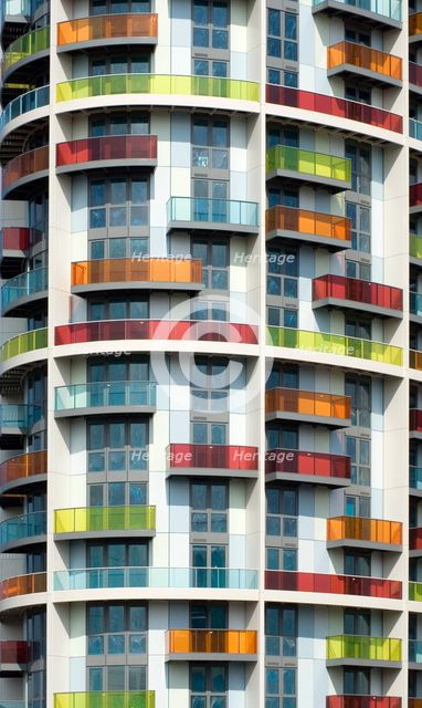 Icona Building, 2012 Olympic Games site, London, 2007. Artist: Historic England Staff Photographer.