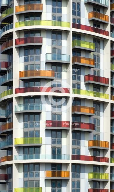 Icona Building, 2012 Olympic Games site, London, 2007. Artist: Historic England Staff Photographer.