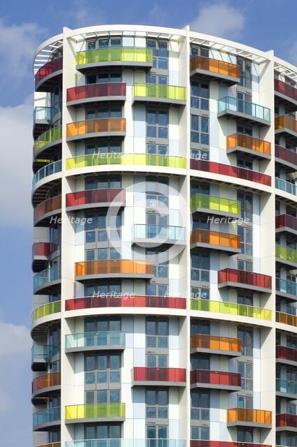 Icona Building, 2012 Olympic Games site, London, 2007. Artist: Historic England Staff Photographer.