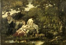 Idyll, 1853. Creator: Narcisse Virgile Diaz de la Pena
