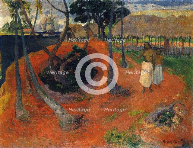 Idyll in Tahiti (Idylle à Tahiti), 1901. Creator: Gauguin, Paul Eugéne Henri (1848-1903).