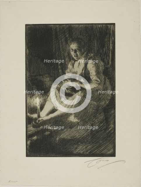 Ida, 1905. Creator: Anders Leonard Zorn.