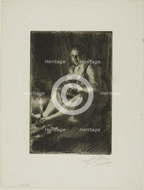 Ida, 1905. Creator: Anders Leonard Zorn.