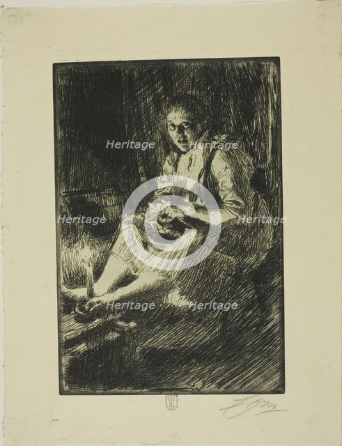Ida, 1905. Creator: Anders Leonard Zorn.