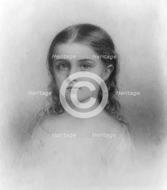 Ida Cushman, ca. 1856. Creator: George Hewitt Cushman.