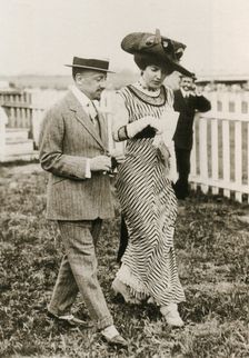 Ida Rubinstein and Gabriele D’Annunzio, c. 1911