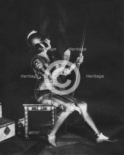 Ida Rubinstein in the ballet Le Martyre de Saint Sébastien, 1911-1912.