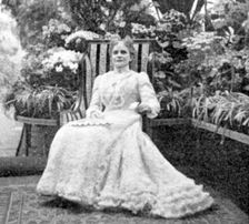 Ida Saxton McKinley, wife of President William McKinley, c1901