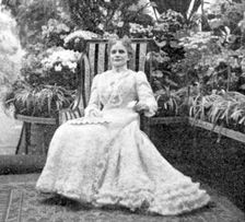 Ida Saxton McKinley, wife of President William McKinley, c1901