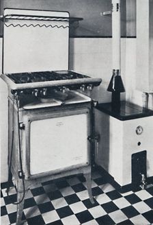 Ideal Boilers & Radiators Ltd. - In black and white or grey mottled, this gas boiler is vitreous en