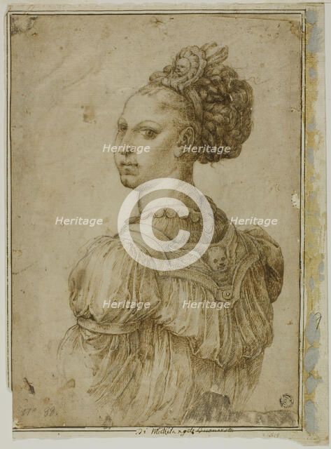 Ideal Bust of a Woman, n.d. Creator: Bartolomeo Passarotti.