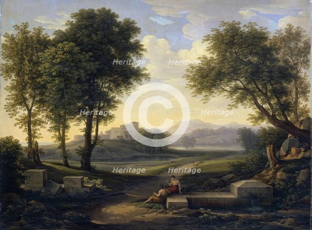 Ideal Landscape, 1810. Creator: Johann Christian Reinhart.