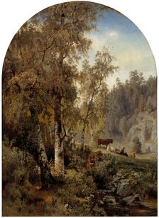 Ideal Landscape, 1860. Creator: Werner Holmberg