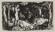 Ideal Pastoral Life, 1829. Creator: Edward Calvert (British, 1799-1883)