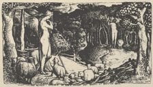 Ideal Pastoral Life (reproduced for Calvert's "Memoir"), 1904. Creator: Unknown
