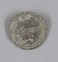 Identification button used by Thomas Porter II, ca. 1820. Creator: I. Nutting & Son