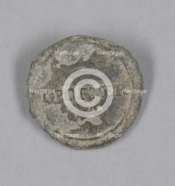 Identification button used by Thomas Porter II, ca. 1820. Creator: I. Nutting & Son.