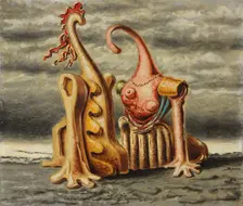 Idillio marino (Marine Idyll), 1944. Creator: Savinio; Alberto (1891-1952)
