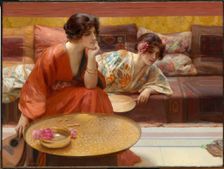 Idle Hours, 1895. Creator: H. Siddons Mowbray