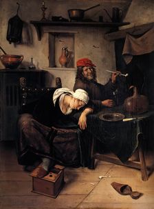Idlers, 1660. Creator: Jan Steen