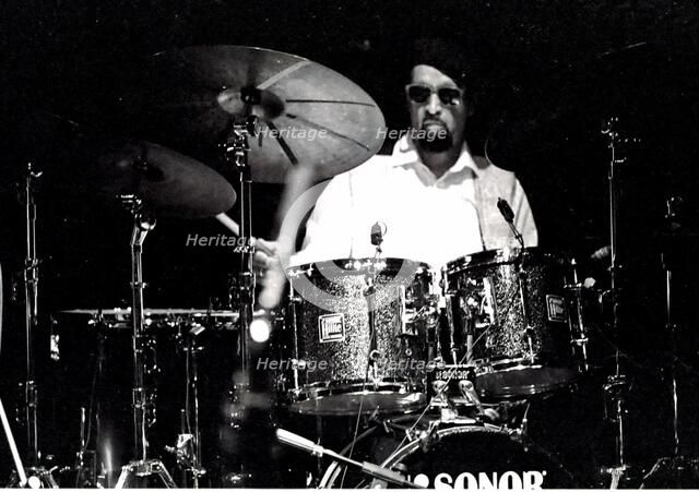 Idris Muhammad, Ronnie Scott's, London, 1998. Artist: Brian O'Connor