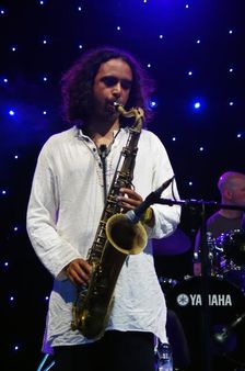 Idris Rahman, Love Supreme Jazz Festival, Glynde, East Sussex, 2013. Artist: Brian O'Connor