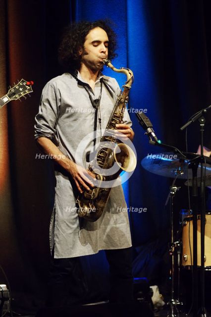 Idris Rahman, Ropetackle Arts Centre, Shoreham, West Sussex, Jan 2016. Artist: Brian O'Connor.