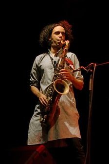 Idris Rahman, Ropetackle Arts Centre, Shoreham, West Sussex, Jan 2016. Artist: Brian O'Connor