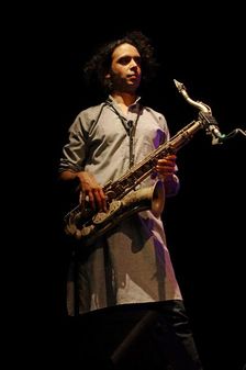 Idris Rahman, Ropetackle Arts Centre, Shoreham, West Sussex, Jan 2016. Artist: Brian O'Connor
