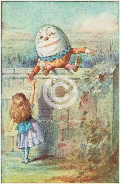 If he smiled much more, the ends of his mouth might meet behind , 1911. Creator: Tenniel, Sir John (1820-1914).