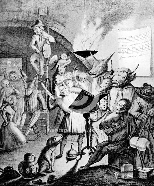 'If musick's charms can hearts enthral', 1730.Artist: E Heemskirck