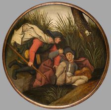 If the Blind Lead the Blind, Both Shall Fall into the Ditch, c1590s. Creator: Pieter Brueghel the Younger