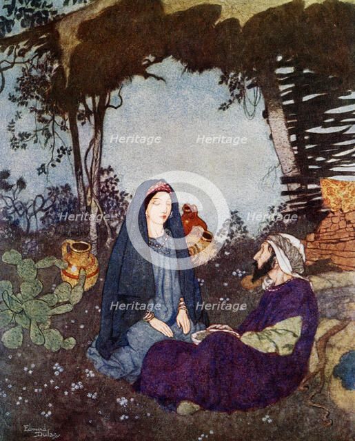 'If the dessert were my home, The would I let the world go by', c1900-1950. Artist: Unknown