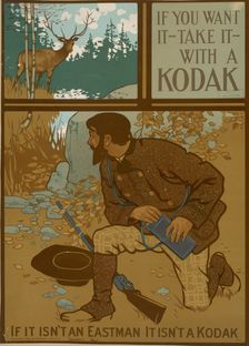 If you want it - take it - with a Kodak, c1900. Creator: Unknown