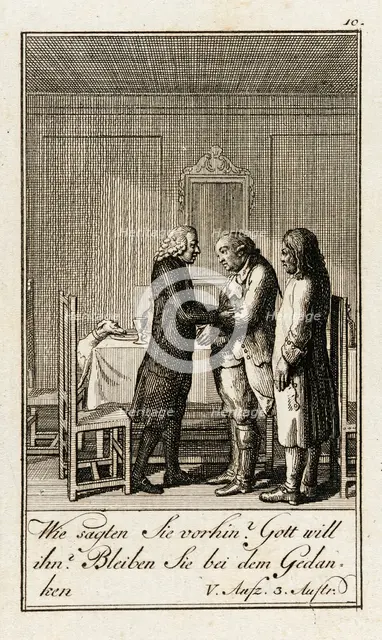 Iffland's Jager, 1786. Creator: Daniel Nikolaus Chodowiecki.