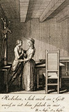 Iffland's Jager, 1786. Creator: Daniel Nikolaus Chodowiecki