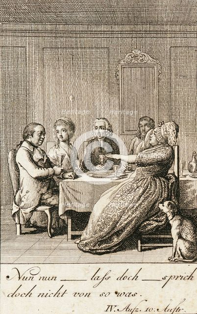 Iffland's Jager, 1786. Creator: Daniel Nikolaus Chodowiecki.