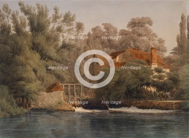 Iffley Mill, c1840s Artist: William Turner.