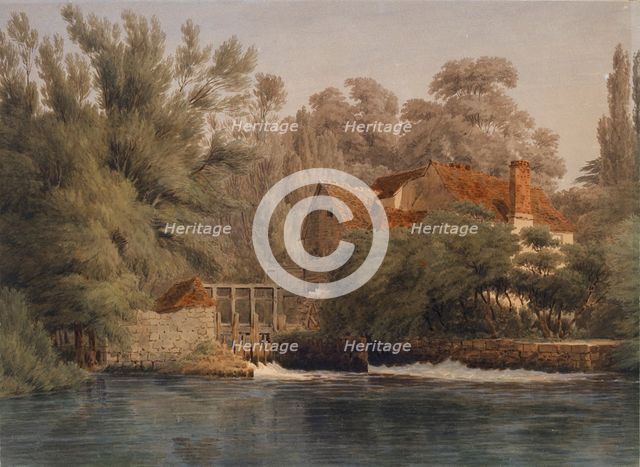 Iffley Mill, c1840s Artist: William Turner.