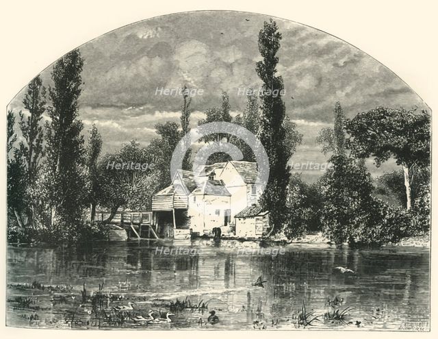 'Iffley Mill', c1870.