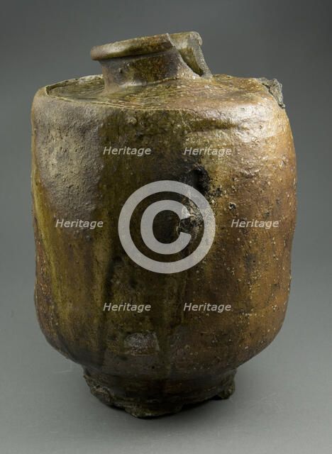 Iga-ware Jar, late 16th century. Creator: Unknown.