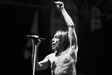Iggy Pop performing live at the Alexandra Palace, London, 28 May 2025. Creator: Annapaola Marchesani