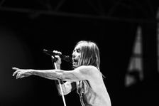 Iggy Pop performing live at the Alexandra Palace, London, 28 May 2025. Creator: Annapaola Marchesani