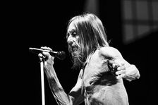 Iggy Pop performing live at the Alexandra Palace, London, 28 May 2025. Creator: Annapaola Marchesani