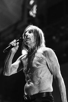 Iggy Pop performing live at the Alexandra Palace, London, 28 May 2025. Creator: Annapaola Marchesani