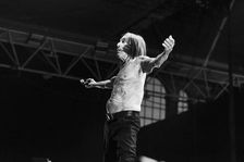 Iggy Pop performing live at the Alexandra Palace, London, 28 May 2025. Creator: Annapaola Marchesani